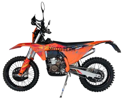 Мотоцикл кроссовый / эндуро Regulmoto (Регулмото) SIX DAYS оранжевый с ПТС