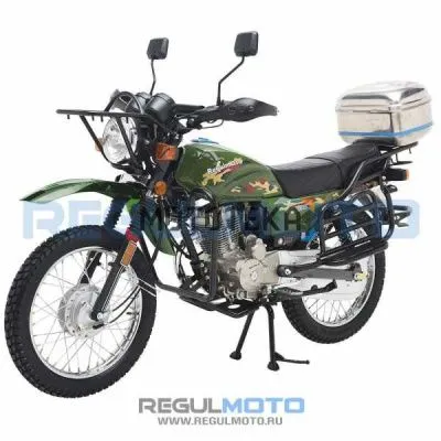 Мотоцикл дорожный Regulmoto (Регулмото) SK200 - 22 зелёный с ПТС