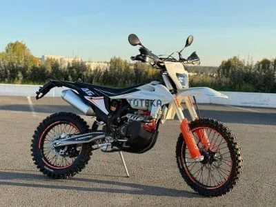 Мотоцикл кроссовый / эндуро Regulmoto (Регулмото) Crosstrec NB350 белый с ПТС
