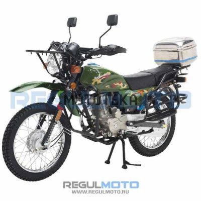 Мотоцикл дорожный Regulmoto (Регулмото) SK200 - 22 зелёный с ПТС