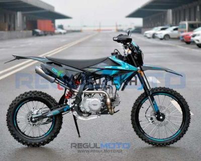 Питбайк Regulmoto (Регулмото) ONIX 49 (125) чёрный/синий