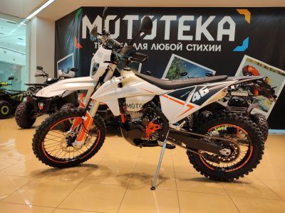 Мотоцикл кроссовый / эндуро Regulmoto (Регулмото) Crosstrec 300 белый с ПТС