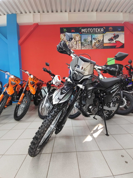 Мотоцикл кроссовый / эндуро Regulmoto (Регулмото) Sport - 003 PR PRO чёрный с ПТС | Мототека