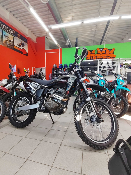 Мотоцикл кроссовый / эндуро Regulmoto (Регулмото) Sport - 003 PR PRO чёрный с ПТС | Мототека