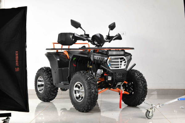 Квадроцикл ATV HAMMER 200 LD чёрный/оранжевый (машинокомплект) | Мототека Квадроцикл ATV HAMMER 200 LD чёрный/оранжевый (машинокомплект) | Мототека