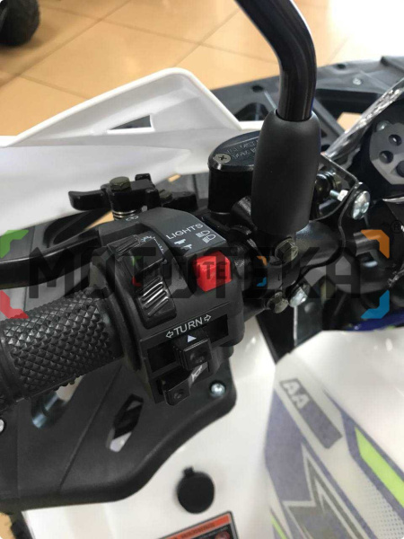 Квадроцикл детский HB - ATV 125 белый (машинокомплект) | Мототека Квадроцикл детский HB - ATV 125 белый (машинокомплект) | Мототека