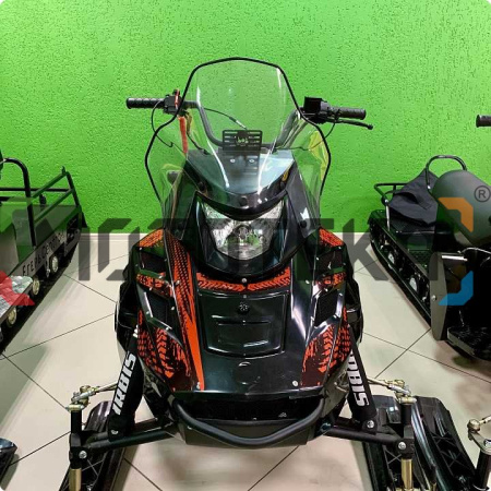 Снегоход IRBIS (Ирбис) SF 200 L Long чёрный/красный с ПСМ - купить с доставкой, по выгодной цене в интернет-магазине Мототека