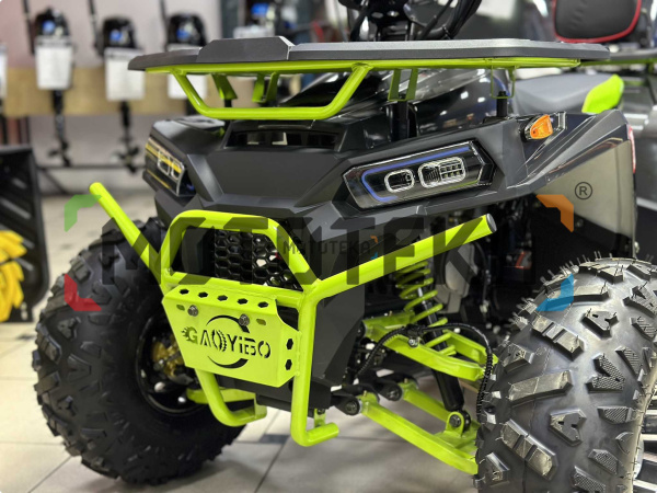 Квадроцикл детский ATV BULLY 125 LD premium серый/зелёный (машинокомплект) | Мототека Квадроцикл детский ATV BULLY 125 LD premium серый/зелёный (машинокомплект) | Мототека